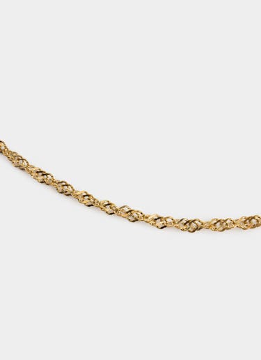 Vendetta Twirl Necklace - 18k Gold Plated in Gold