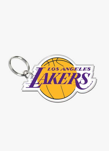 Wincraft Nba La Lakers Premium Acrylic Key Ring Carded Mirror Back in Multi