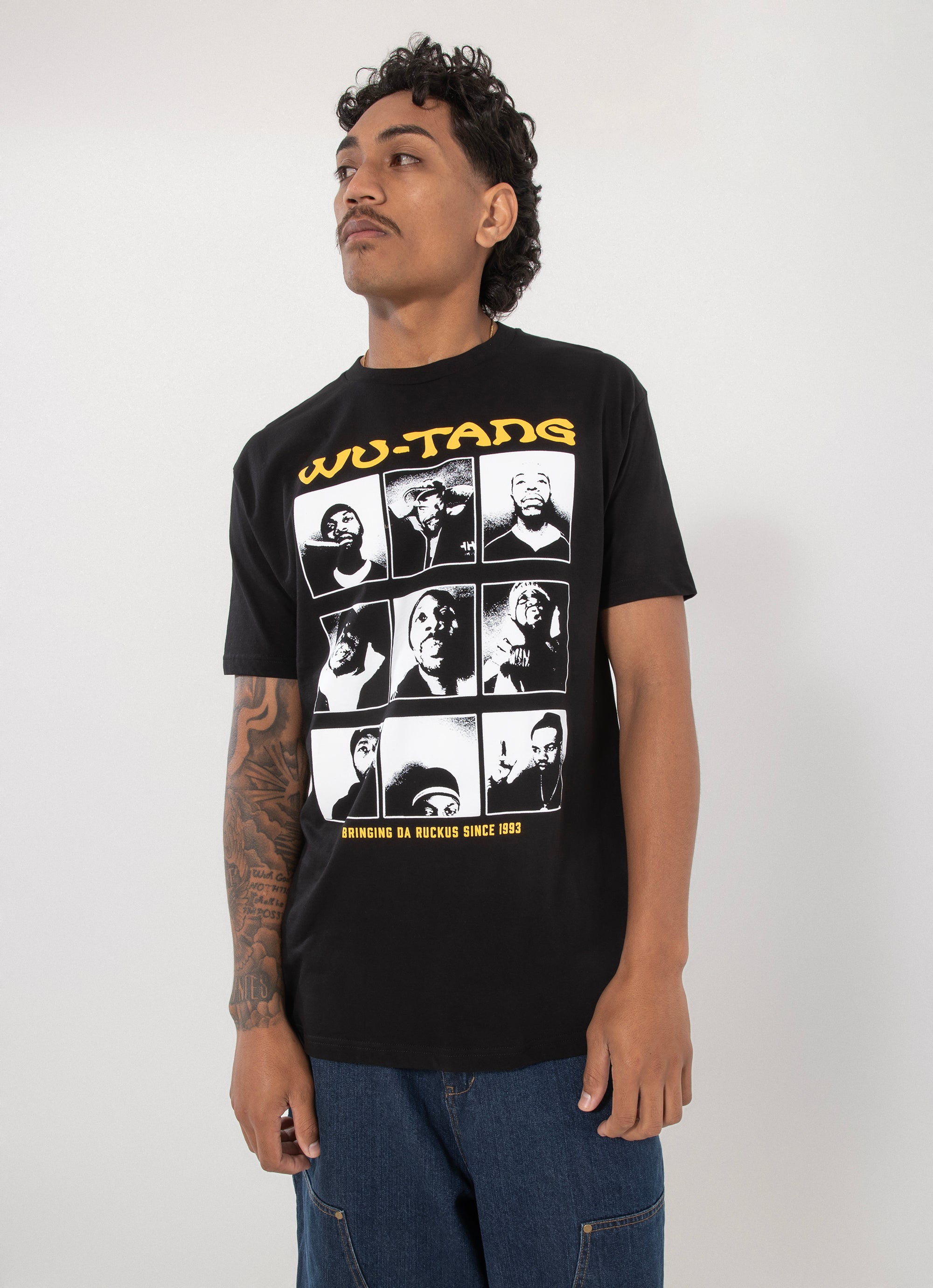 Wu-tang Clan 9 Diagrams Tee in Black | Red Rat
