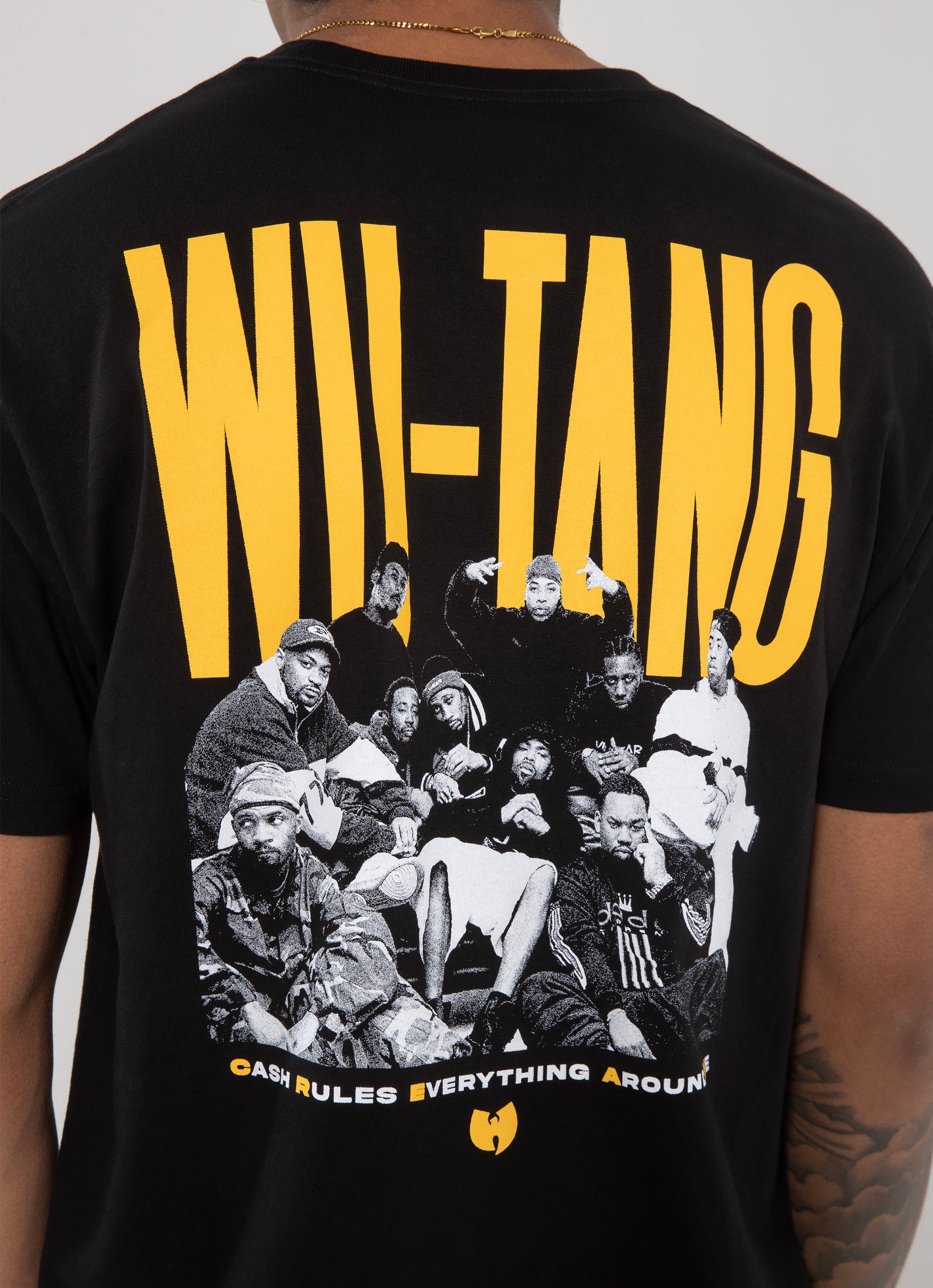 Wu-tang Clan Classic C.r.e.a.m Tee in Black | Red Rat