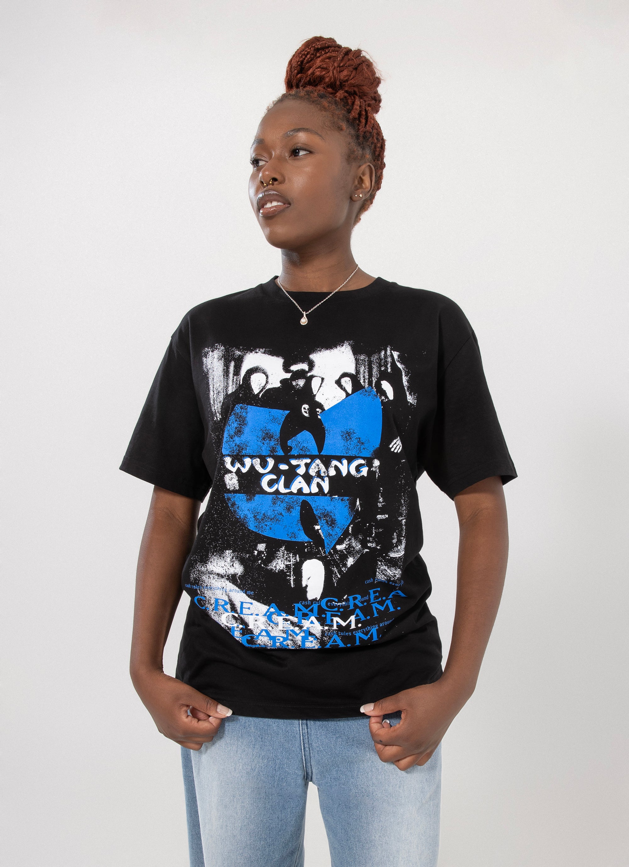 Wu-tang Clan C.r.e.a.m Tee in Black | Red Rat