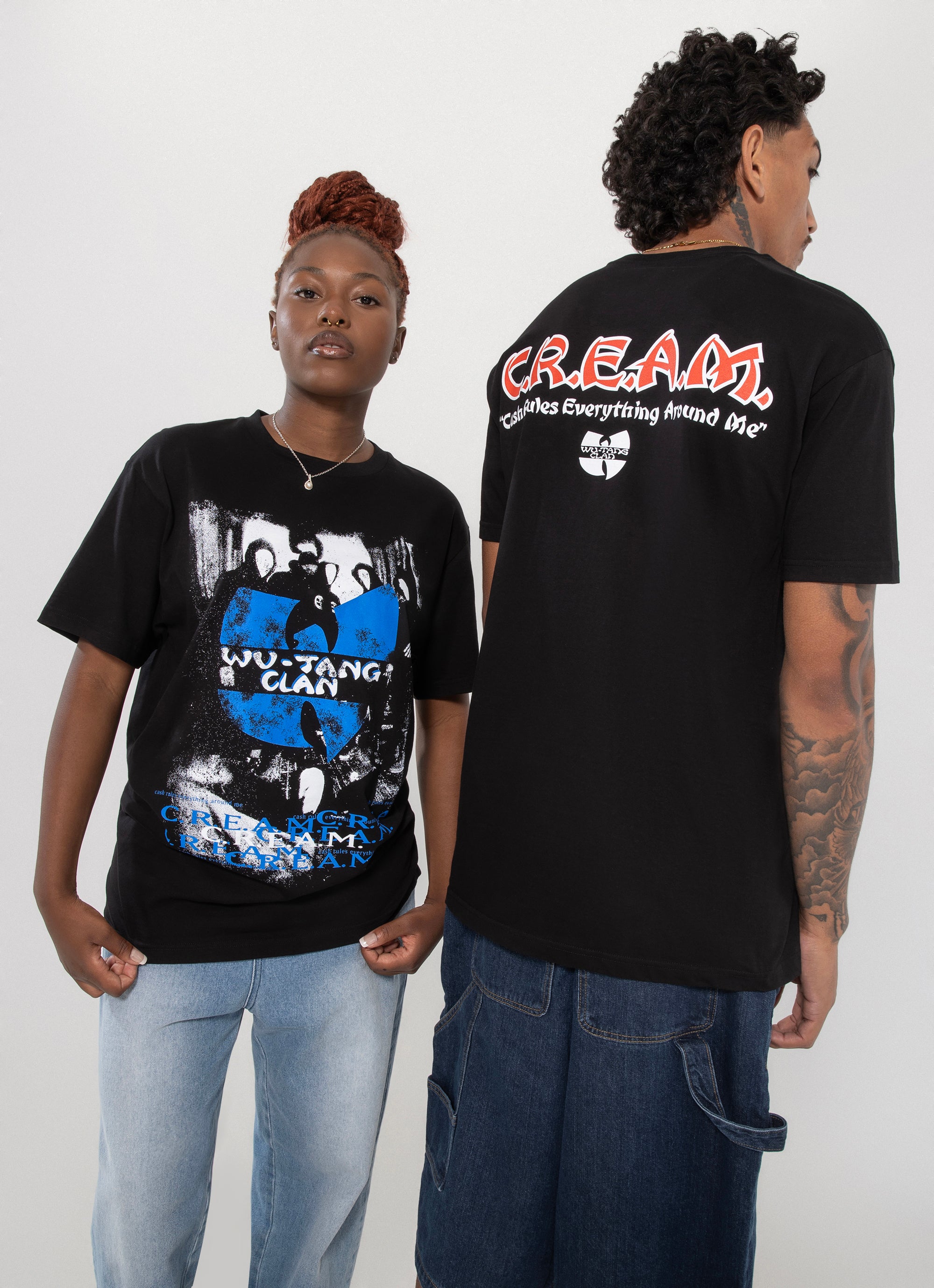 Wu-tang Clan C.r.e.a.m Tee in Black | Red Rat
