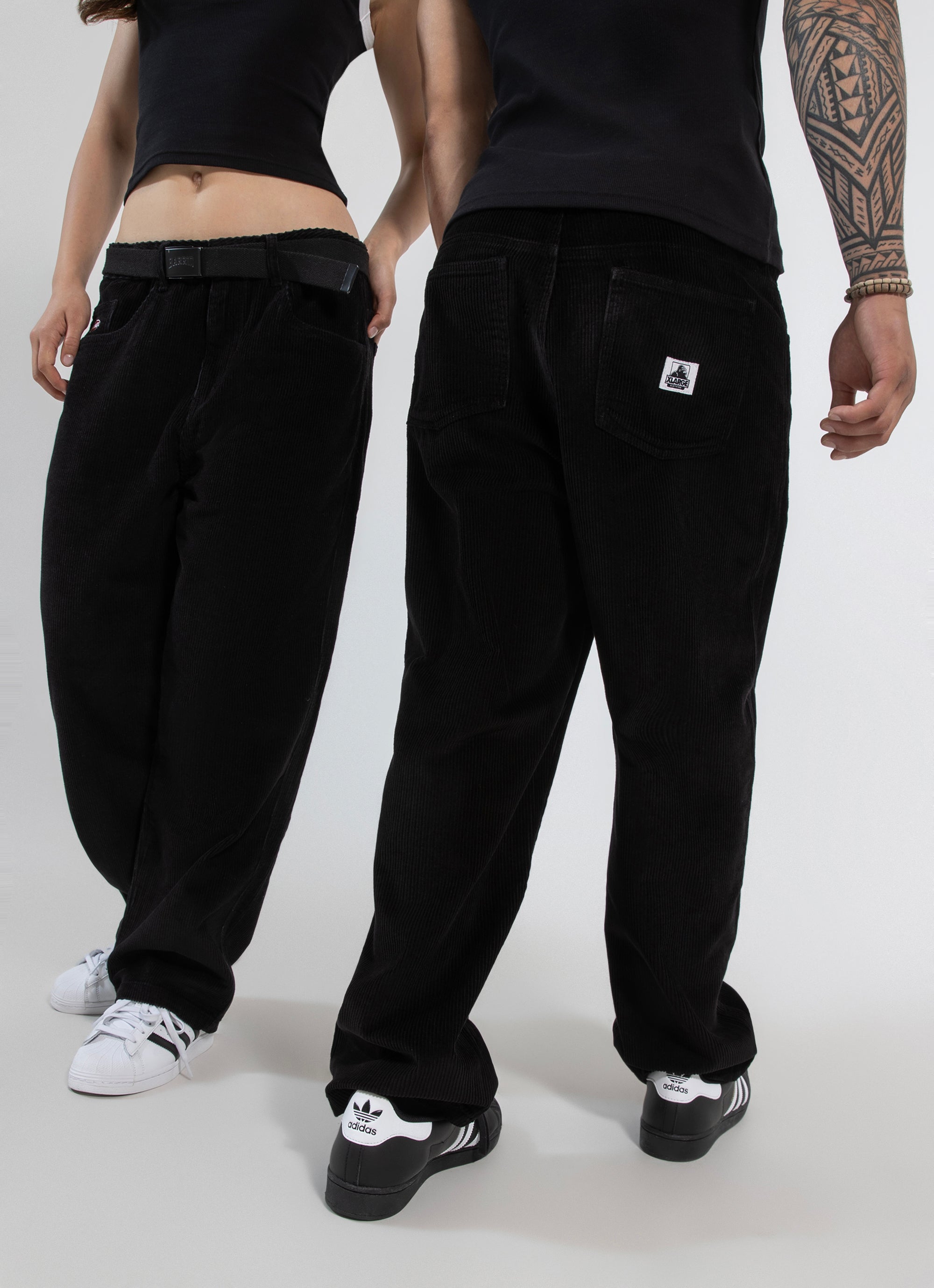 Xlarge 91 Cord Pant in Black