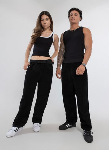 Xlarge 91 Cord Pant in Black