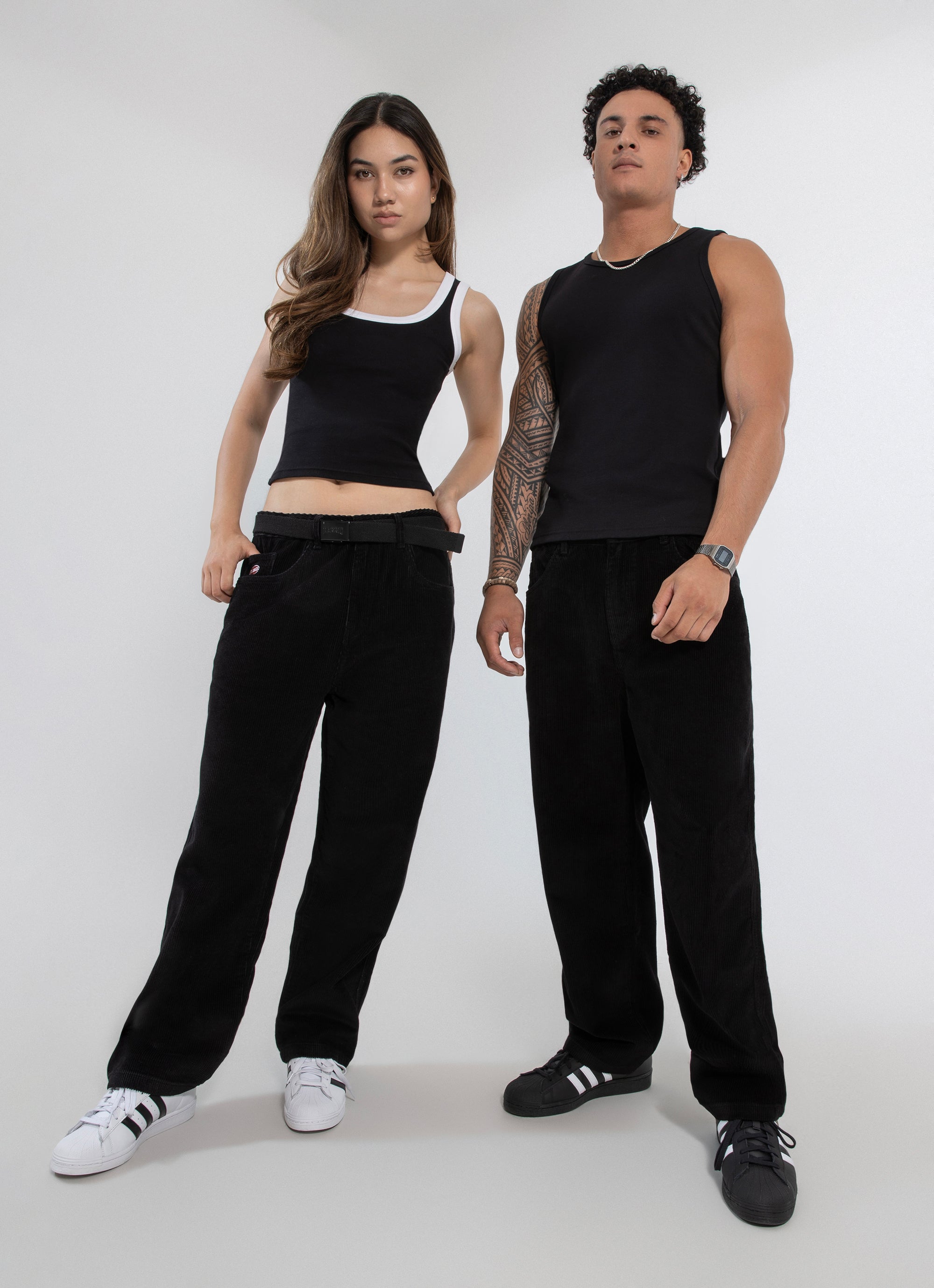 Xlarge 91 Cord Pant in Black